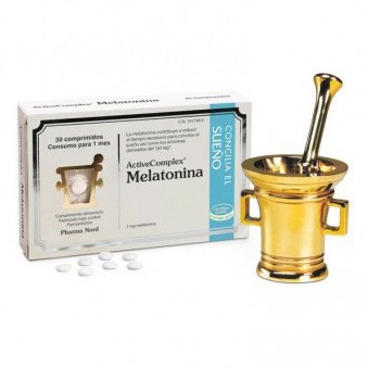 Active comprimidoslex melatonina 1mg 30 comprimidos Imagen de Active comprimidoslex melatonina 1mg 30 comprimidos