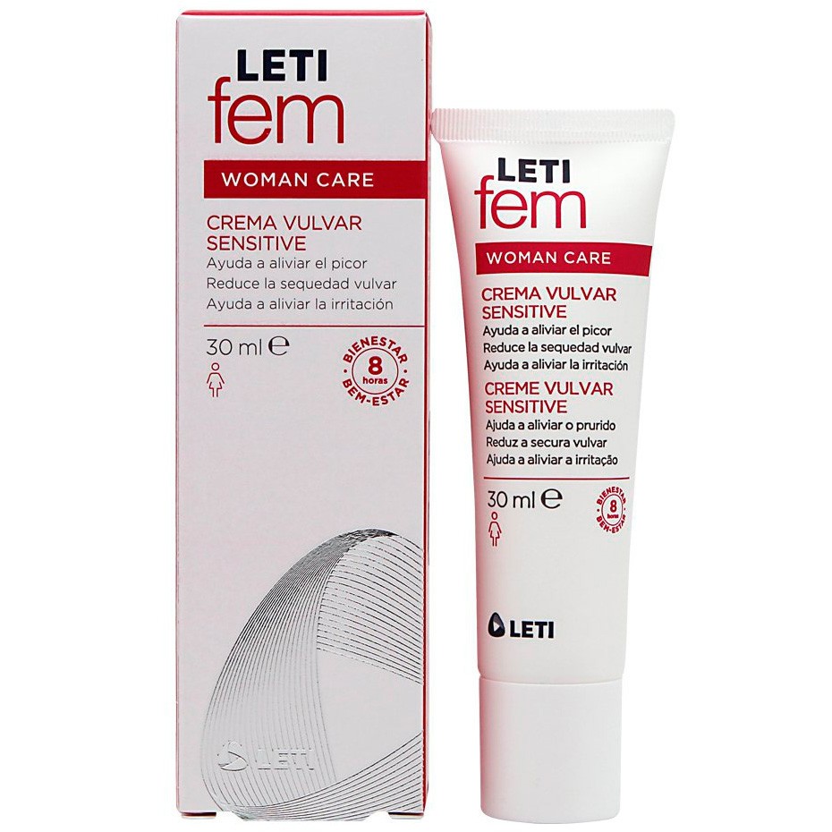 Letifem sensitive crema vulvar 30 ml Imagen de Letifem sensitive crema vulvar 30 ml