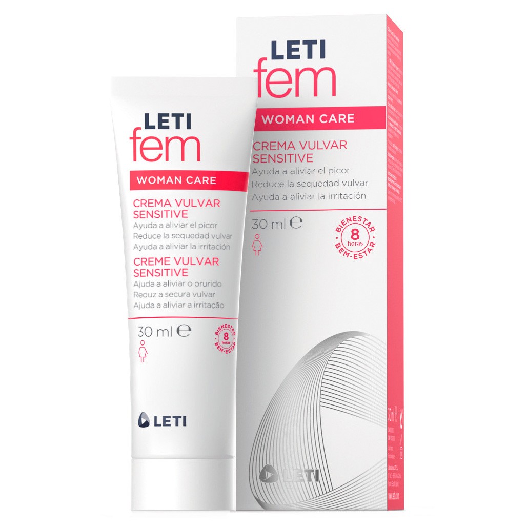 Imagen de Letifem sensitive crema vulvar 30 ml