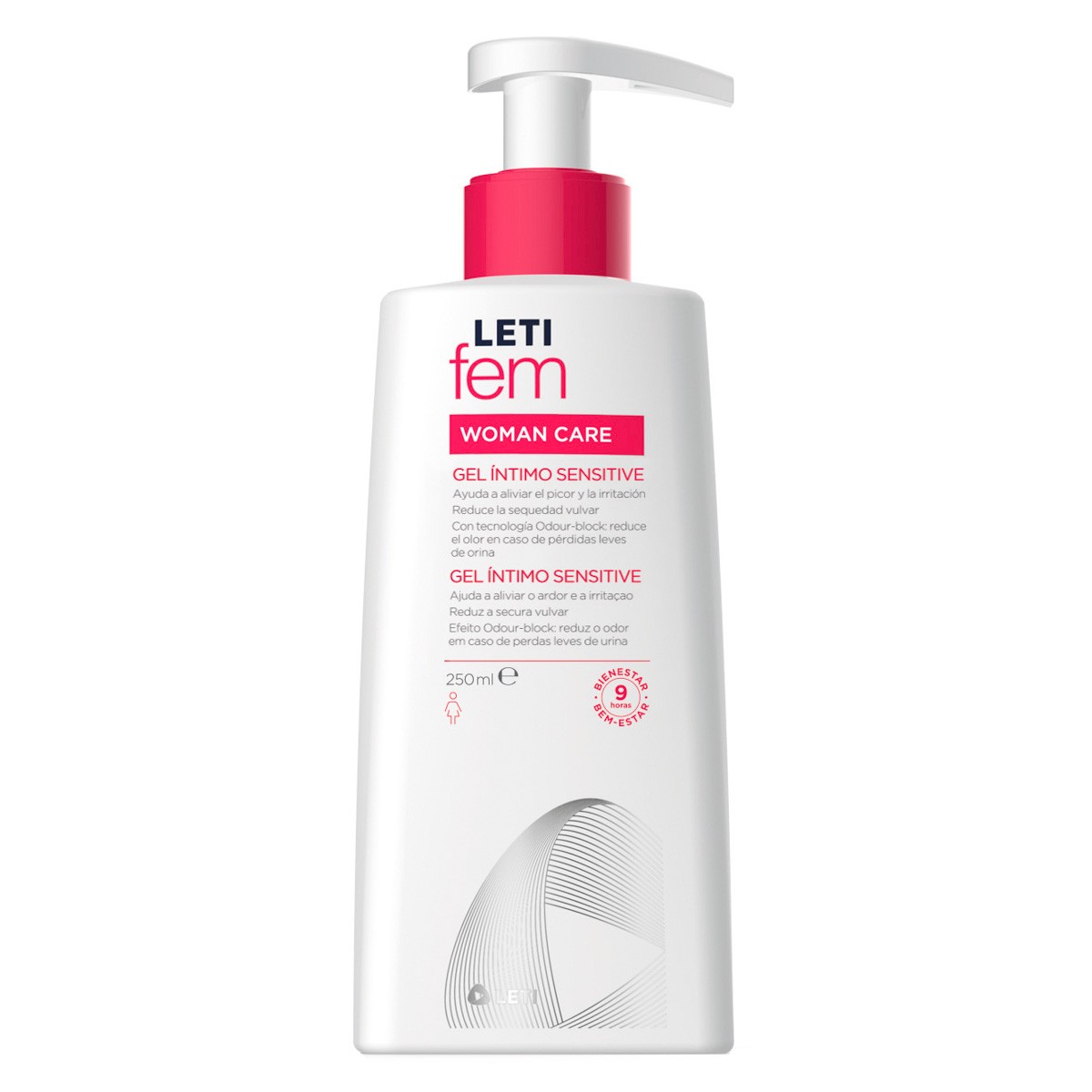 Imagen de Letifem sensitive gel 250 ml