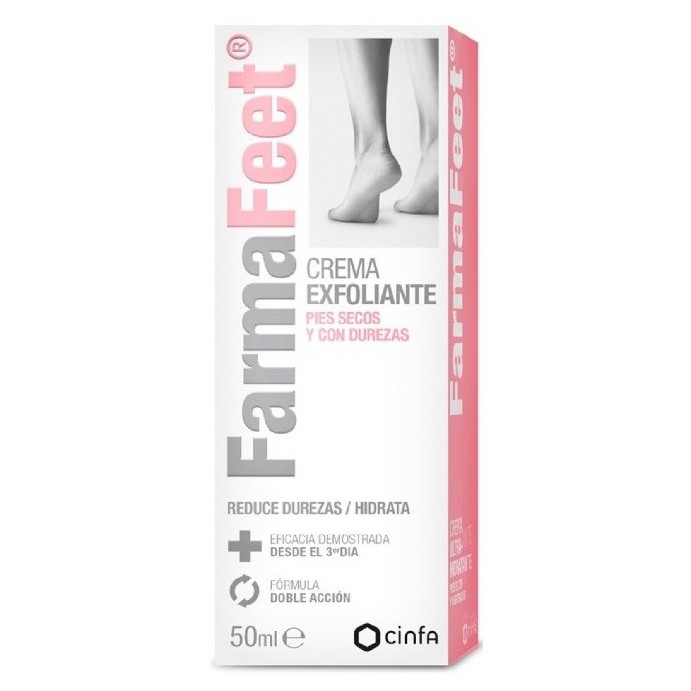 Farmafeet crema exfoliante 50ml Imagen de Farmafeet crema exfoliante 50ml