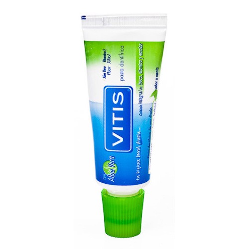 Vitis Pasta dental aloe 15ml Imagen de Vitis Pasta dental aloe 15ml