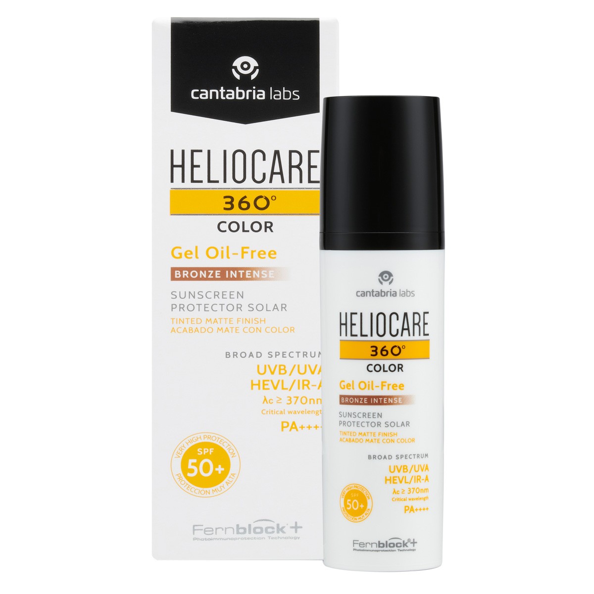 Imagen de Heliocare 360º gel oil free bronze inten