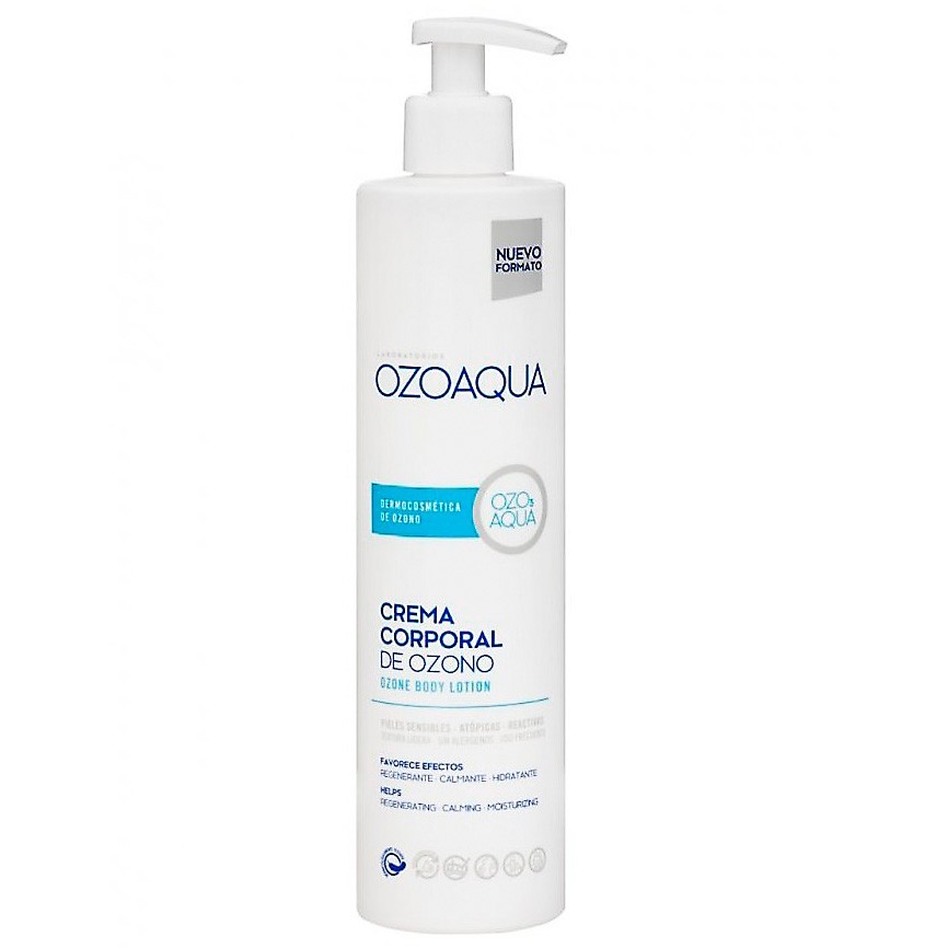 Ozoaqua crema corporal 500ml. Imagen de Ozoaqua crema corporal 500ml.