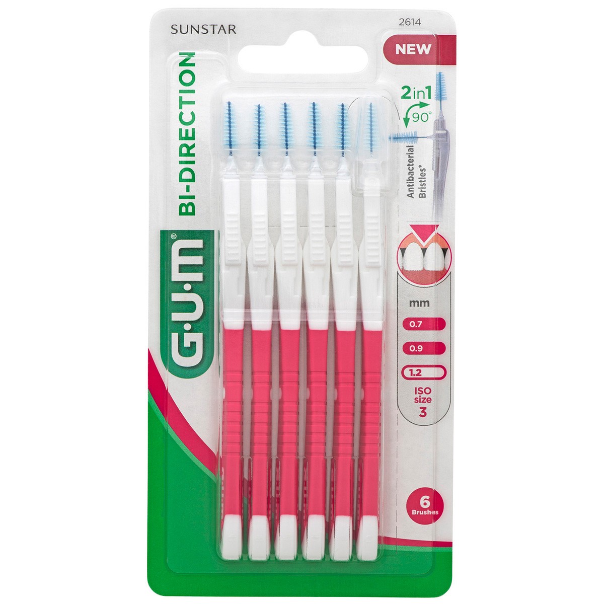 Imagen de Gum bi-direction large 1,2mm 6uds