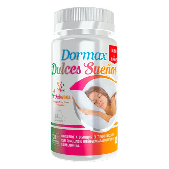 Dormax 120 comprimidos masticables Imagen de Dormax 120 comprimidos masticables