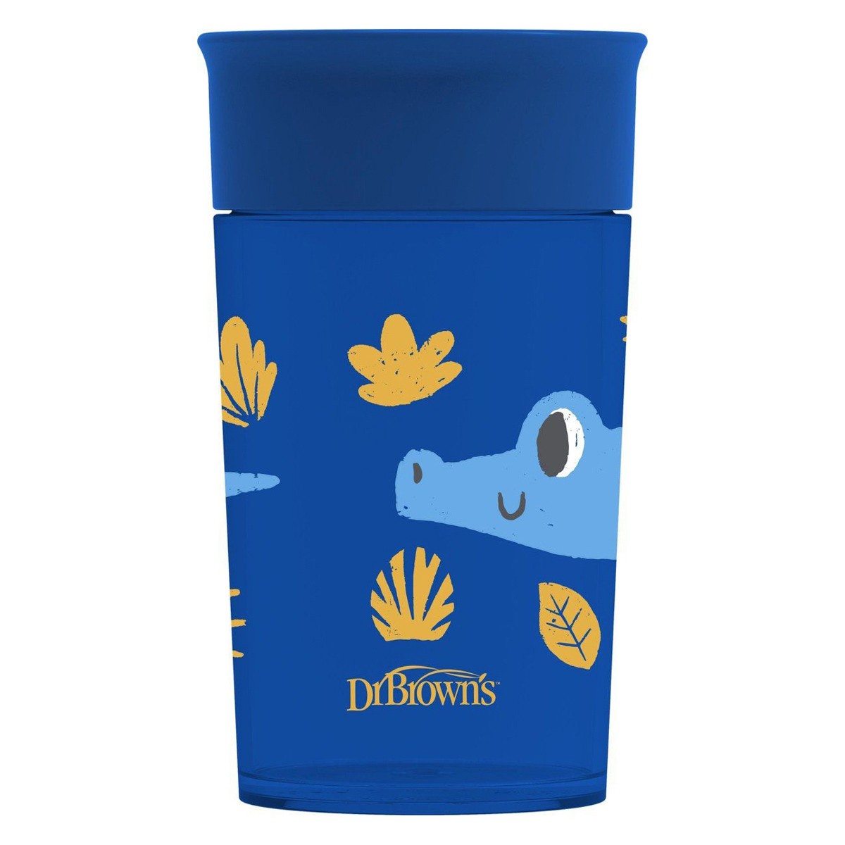 Dr.Brown's vaso 360 sin boquilla azul con asas 300ml Imagen de Dr.Brown's vaso 360 sin boquilla azul con asas 300ml