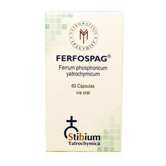 Heliosar Ferfospag 60 cápsulas Imagen de Heliosar Ferfospag 60 cápsulas