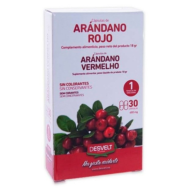 Arandano rojo pro 30 capsulas Imagen de Arandano rojo pro 30 capsulas