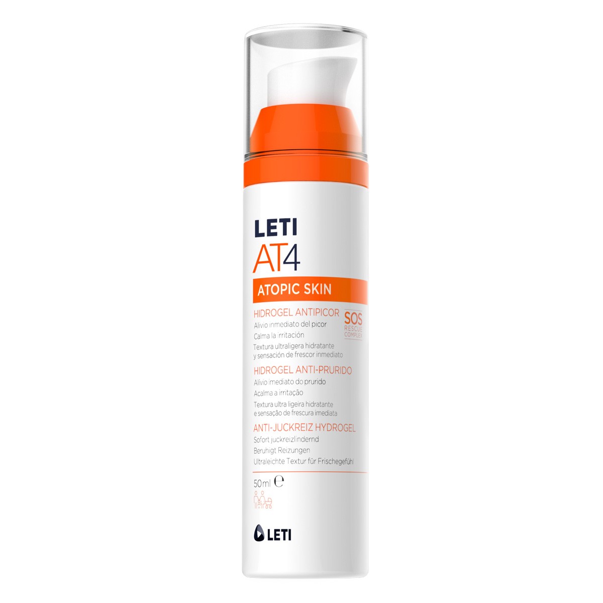Imagen de Leti AT4 hidrogel antipicor 50ml