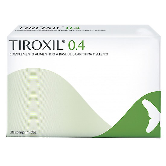 Tiroxil 0.4 30 comprimidos Imagen de Tiroxil 0.4 30 comprimidos