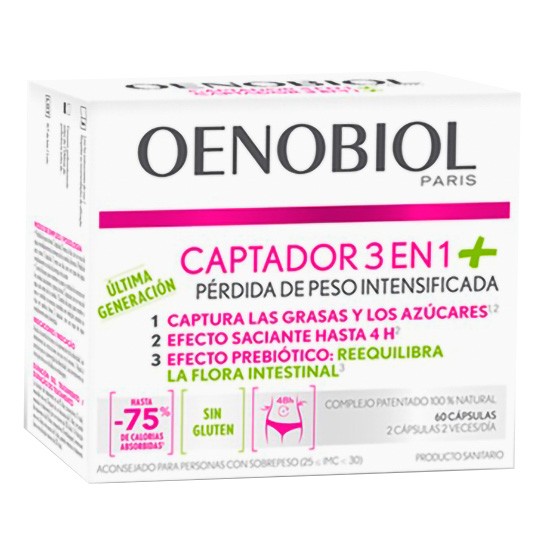 Oenobiol captador 3 en 1 plus 60 comp Imagen de Oenobiol captador 3 en 1 plus 60 comp
