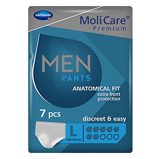 Molicare Premium Men pants 7 gotas Talla L 7 Imagen de Molicare Premium Men pants 7 gotas Talla L 7