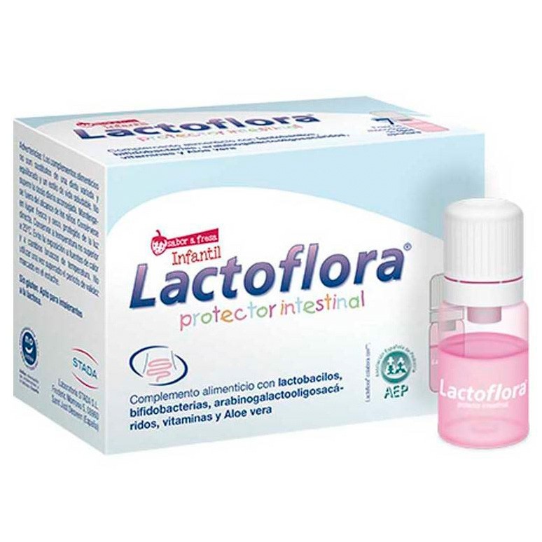 Lactoflora niños 10 viales Imagen de Lactoflora niños 10 viales