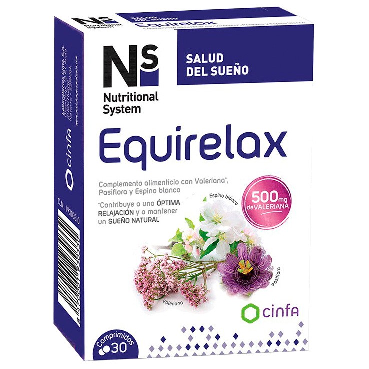N+s equirelax 30 comprimidos Imagen de N+s equirelax 30 comprimidos