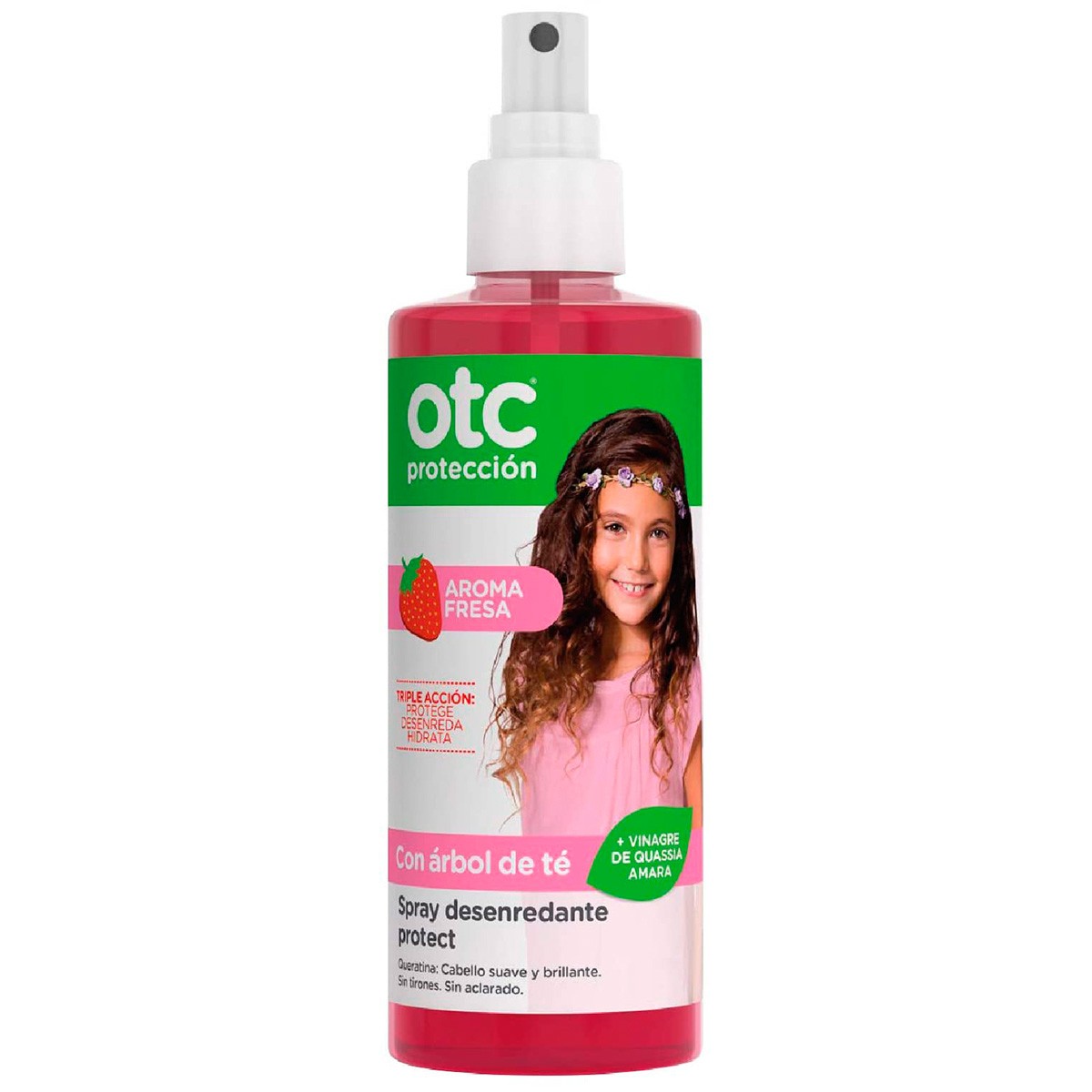 Otc antipiojos desenredante protect fresa 250ml Imagen de Otc antipiojos desenredante protect fresa 250ml
