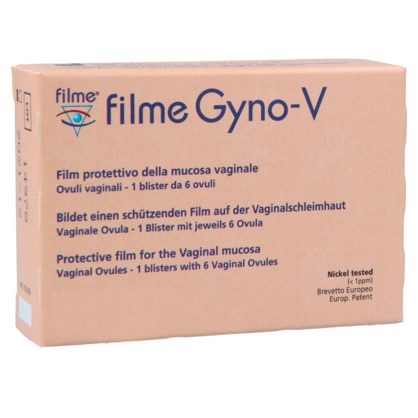 Coga Filme gyno-v 6 óvulos vaginales Imagen de Coga Filme gyno-v 6 óvulos vaginales