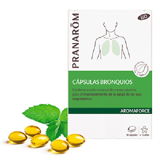 Pranarom Eubiarom bio cápsulas bronquios 30 Cápsulas Imagen de Pranarom Eubiarom bio cápsulas bronquios 30 Cápsulas