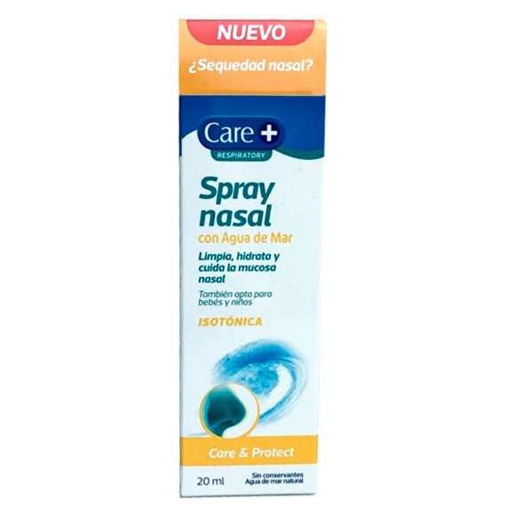 Care+ spray nasal agua de mar 20ml Imagen de Care+ spray nasal agua de mar 20ml