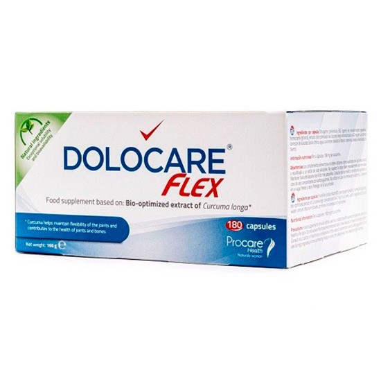 Dolocare flex 180 cápsulas Imagen de Dolocare flex 180 cápsulas