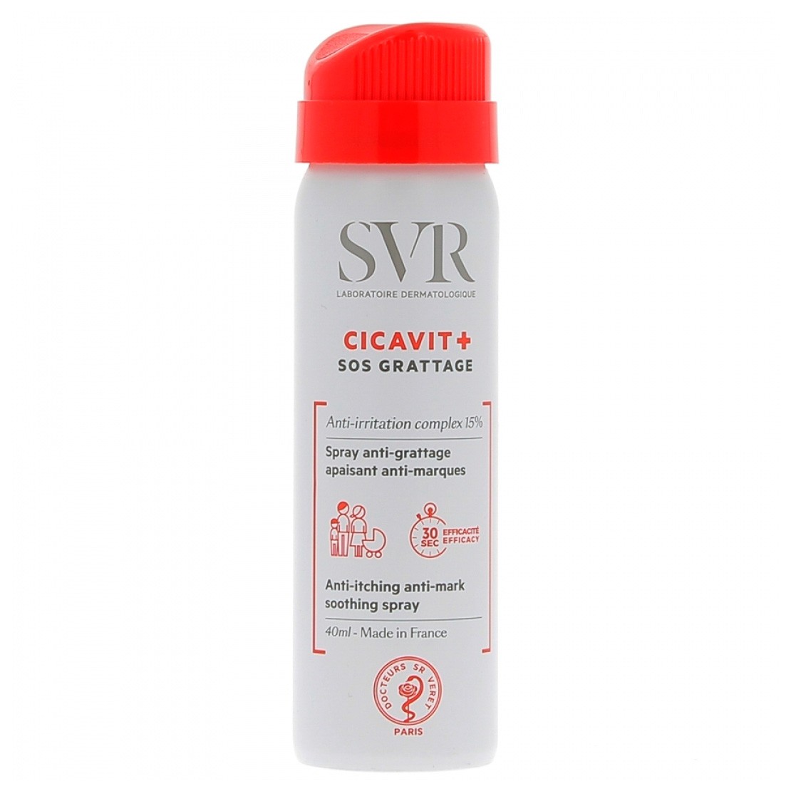 SVR Cicavit+ SOS grattage spray 40ml Imagen de SVR Cicavit+ SOS grattage spray 40ml