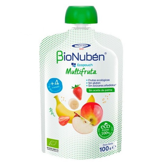 Bionuben ecopouch multifrutas 100g Imagen de Bionuben ecopouch multifrutas 100g