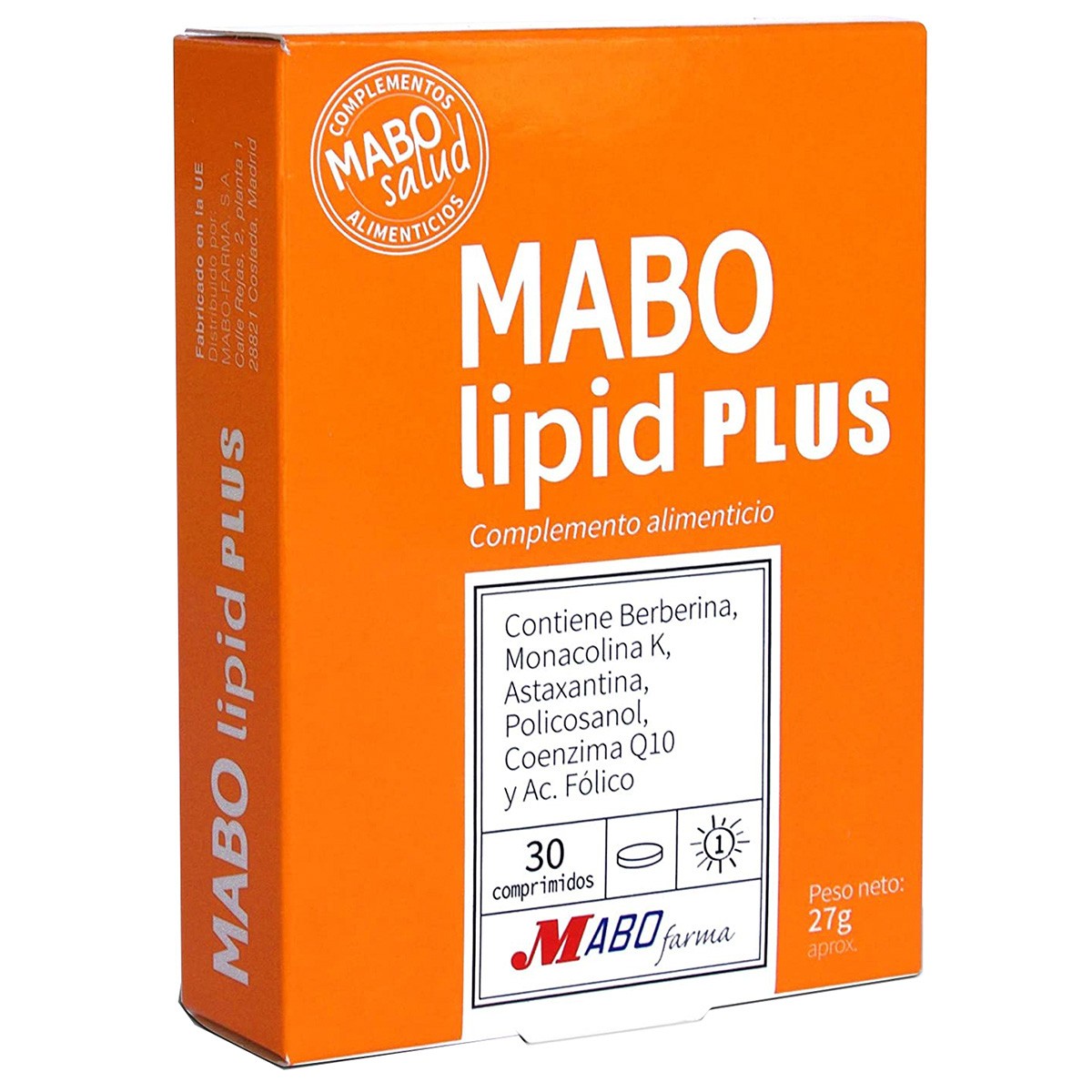Mabolipid plus 30 capsulas Imagen de Mabolipid plus 30 capsulas
