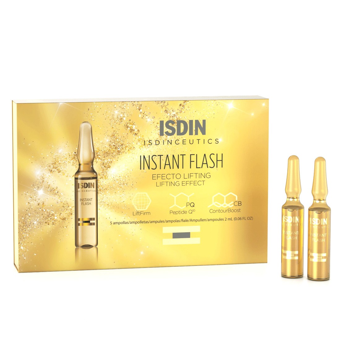 Isdinceutics instant flash 5 ampollas Imagen de Isdinceutics instant flash 5 ampollas