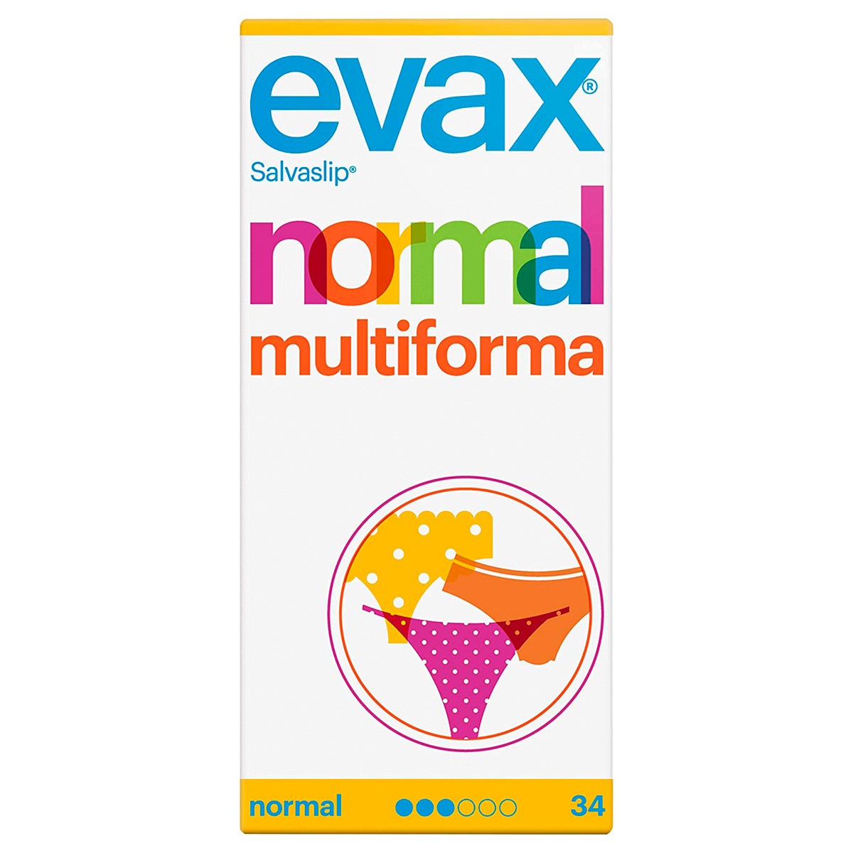 Evax salvaslip normal multiforma 34uds Imagen de Evax salvaslip normal multiforma 34uds