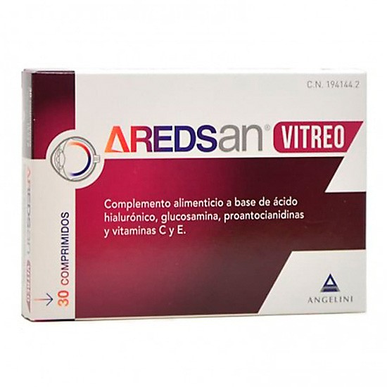 Aredsan vitreo 30 comprimidos Imagen de Aredsan vitreo 30 comprimidos