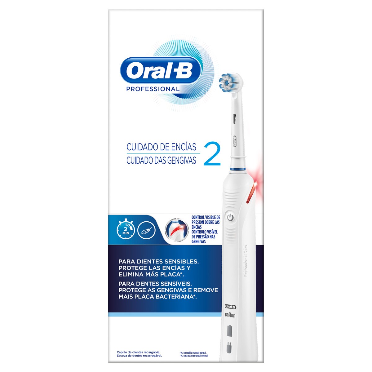 Oral-B Pro 3 cepillo eléctrico 1u Imagen de Oral-B Pro 3 cepillo eléctrico 1u