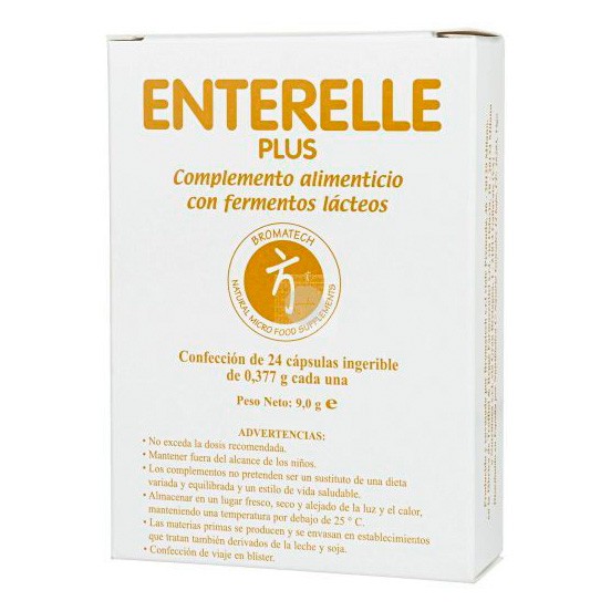 Bromatech enterelle plus 24 capsulas Imagen de Bromatech enterelle plus 24 capsulas