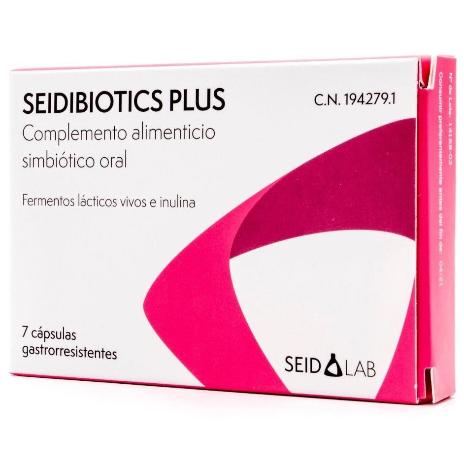Seidibiotics plus 7cápsulas Imagen de Seidibiotics plus 7cápsulas