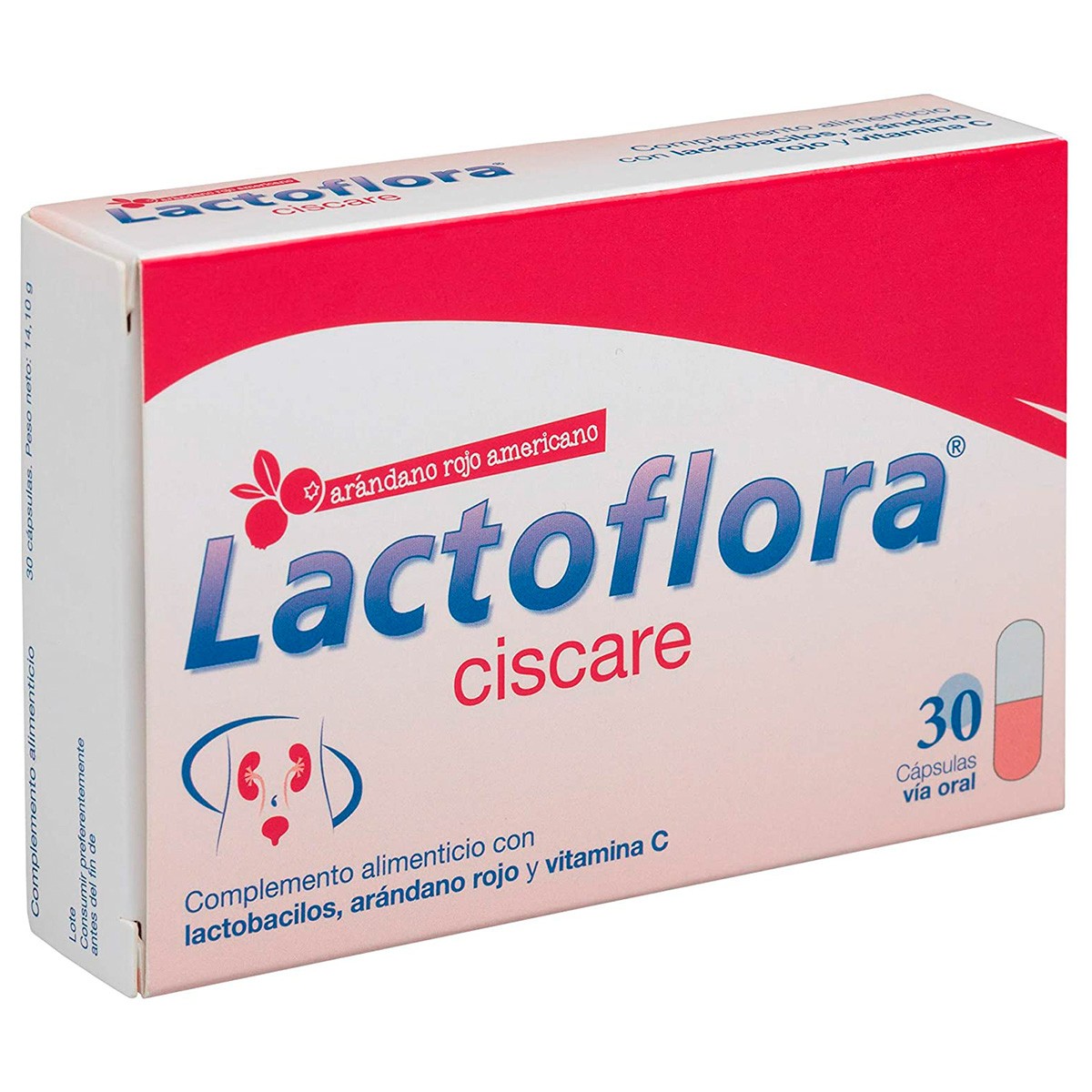 Lactoflora ciscare 30 capsulas Imagen de Lactoflora ciscare 30 capsulas