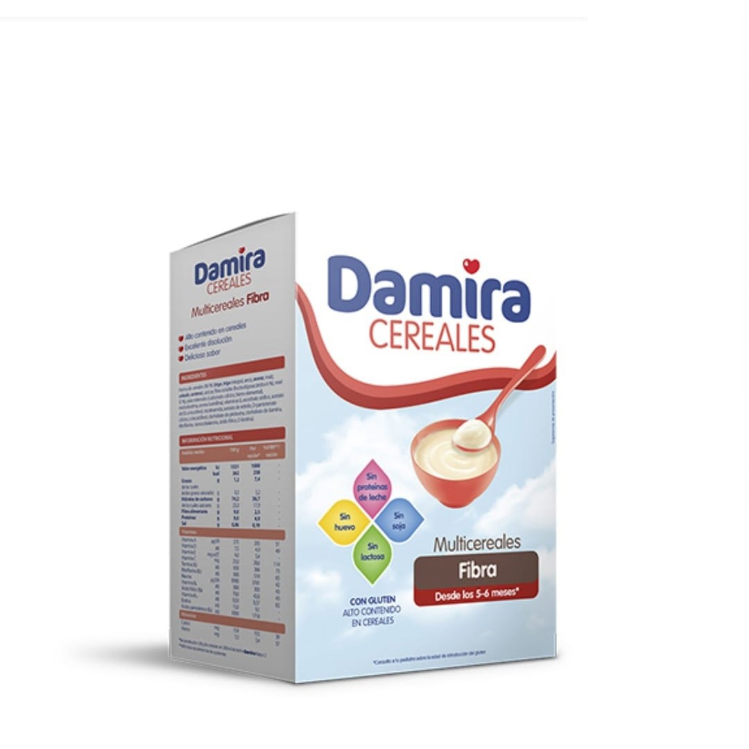 Damira multicereales fibra fos 600gr Imagen de Damira multicereales fibra fos 600gr