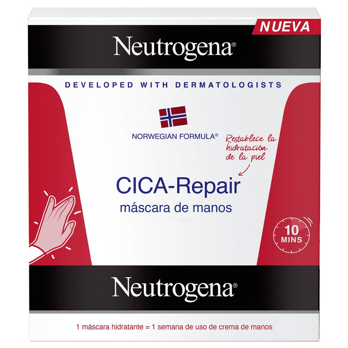 Neutrogena mascara reparadora de manos Imagen de Neutrogena mascara reparadora de manos
