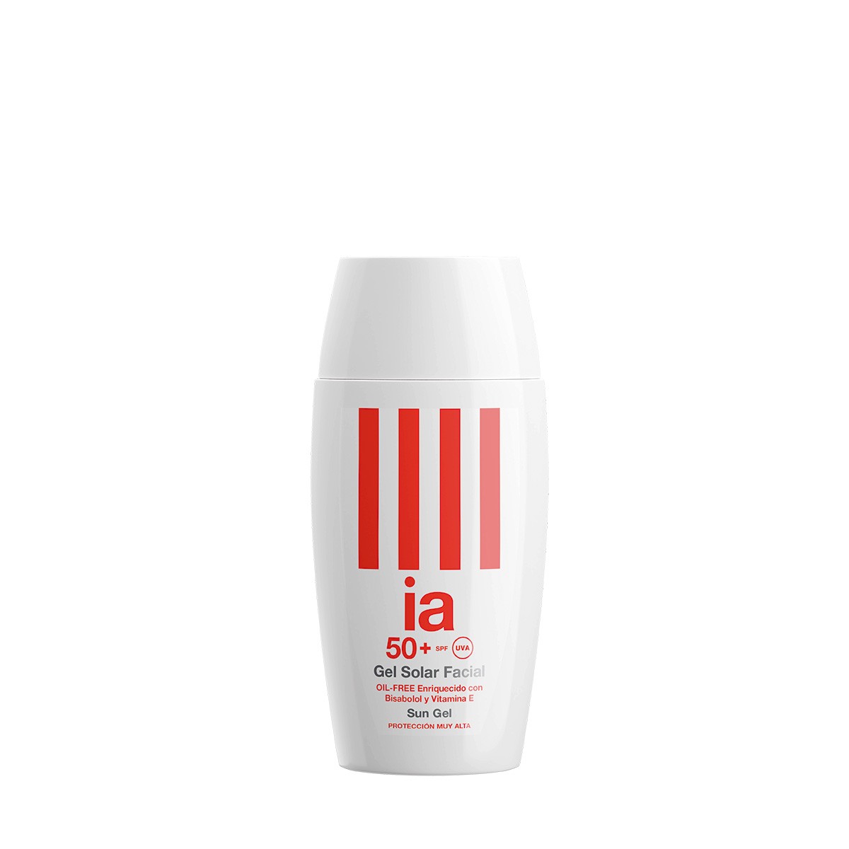 Interapothek gel facial solar spf50+ 50ml Imagen de Interapothek gel facial solar spf50+ 50ml