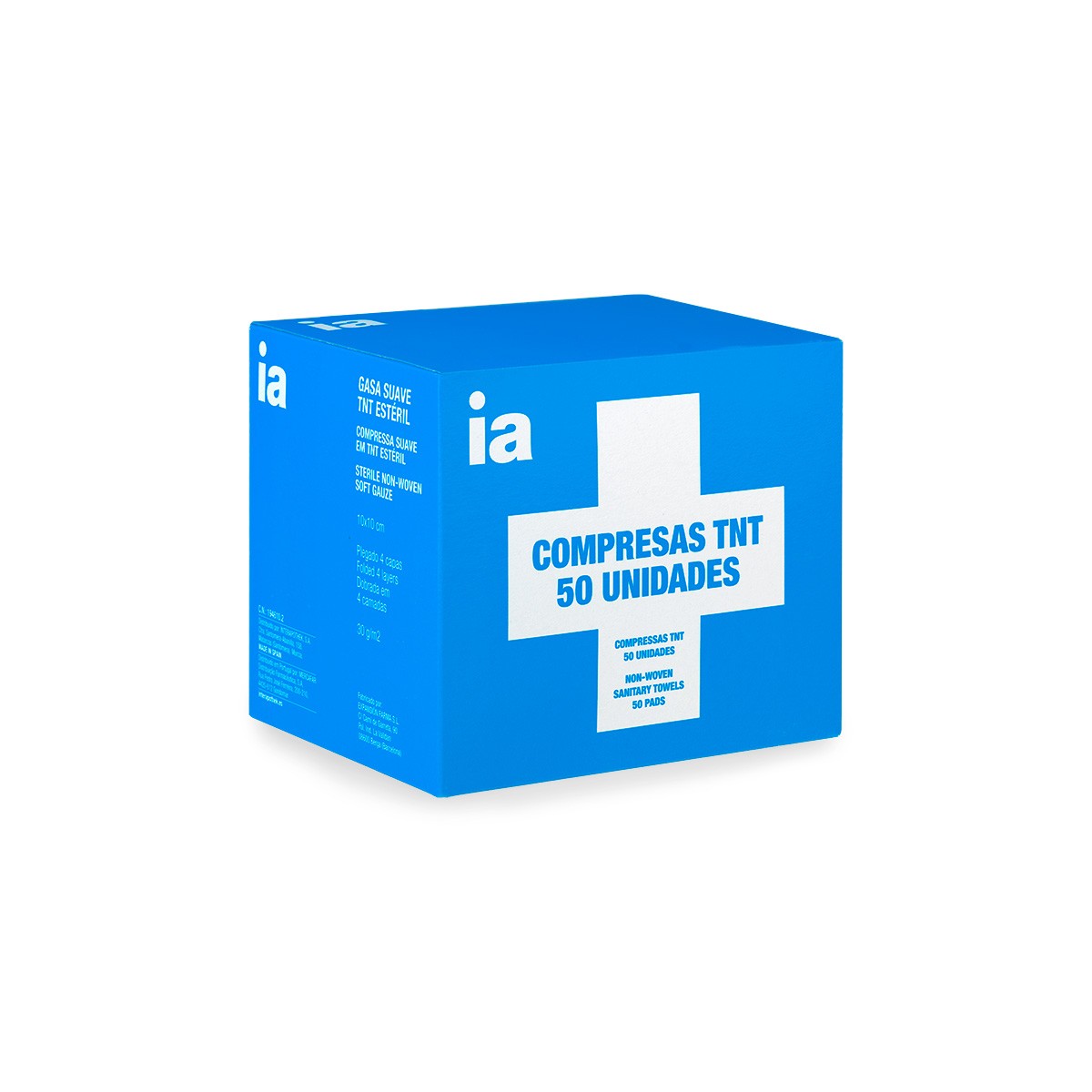 Interapothek compresa estéril TNT 50uds Imagen de Interapothek compresa estéril TNT 50uds