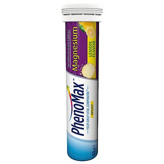 Phenomax sport magnesio 20 comp eferv Imagen de Phenomax sport magnesio 20 comp eferv
