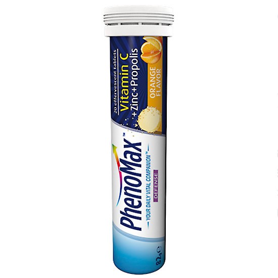 Phenomax defense vitc+zn+propol 20 comp Imagen de Phenomax defense vitc+zn+propol 20 comp