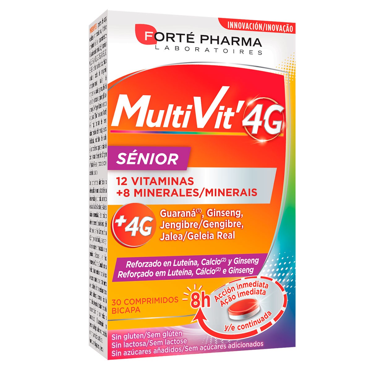 Forte Pharma Multivit 4g senior 30 compr. bicapa
Imagen de Forte Pharma Multivit 4g senior 30 compr. bicapa