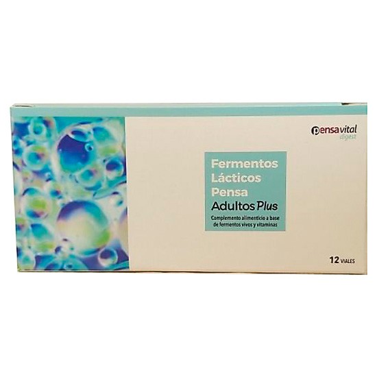 Fermentos lacticos adultos plus 12 viales Imagen de Fermentos lacticos adultos plus 12 viales