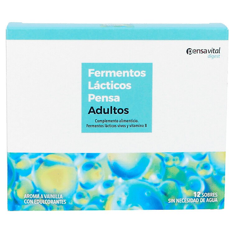 Fermentos lacticos adultos 12 sobres Imagen de Fermentos lacticos adultos 12 sobres