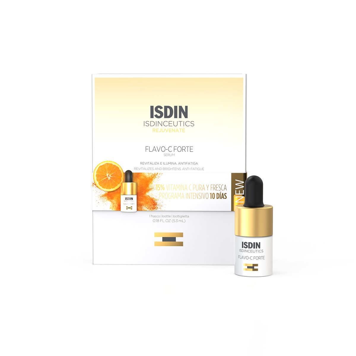 Isdinceutics Flavo C Forte Serum 1u Imagen de Isdinceutics Flavo C Forte Serum 1u