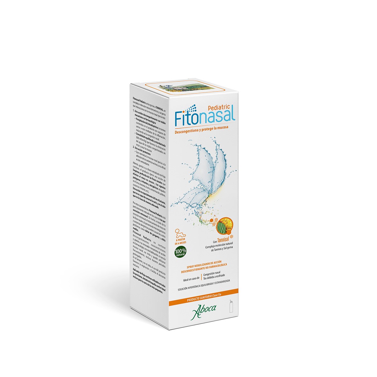 Aboca fitonasal 2act pediátric spray 125ml Imagen de Aboca fitonasal 2act pediátric spray 125ml