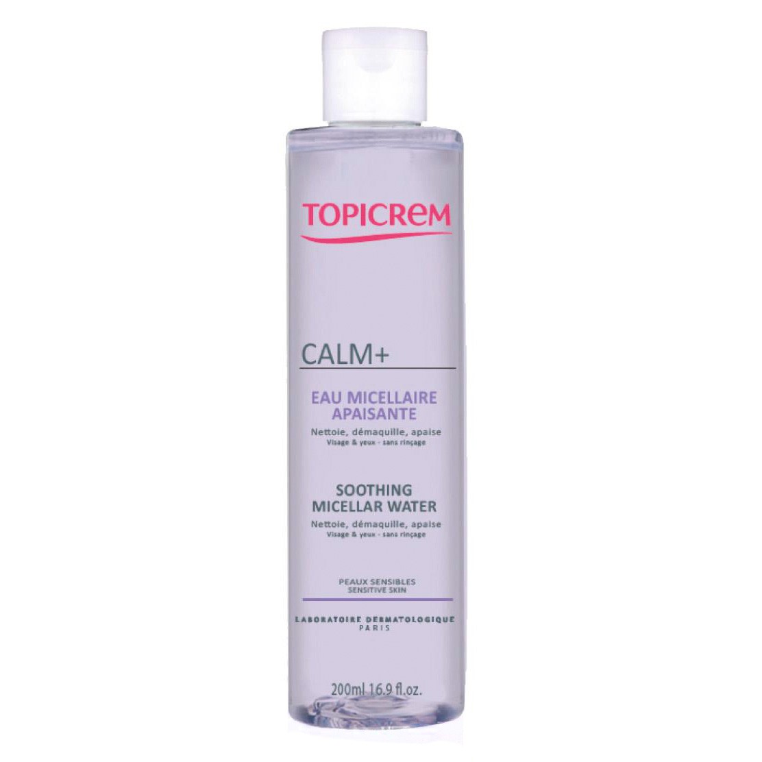 Topicrem Calm+ agua micelar para pieles intolerantes 200ml Imagen de Topicrem Calm+ agua micelar para pieles intolerantes 200ml
