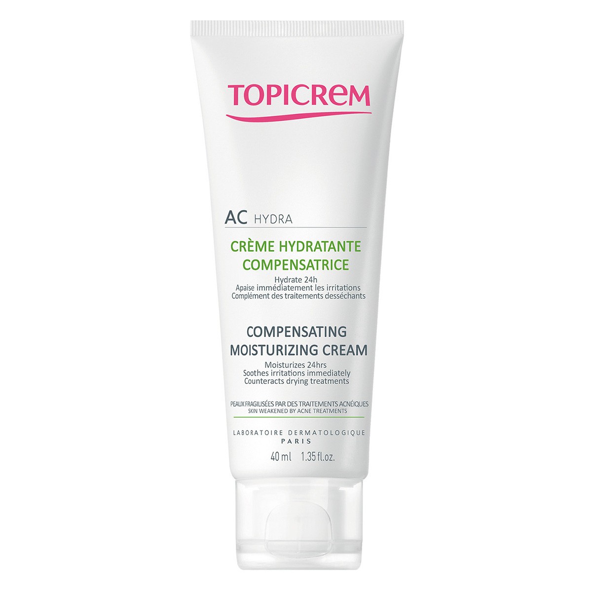 Topicrem crema hidratante compensadora pieles grasas 40ml Imagen de Topicrem crema hidratante compensadora pieles grasas 40ml