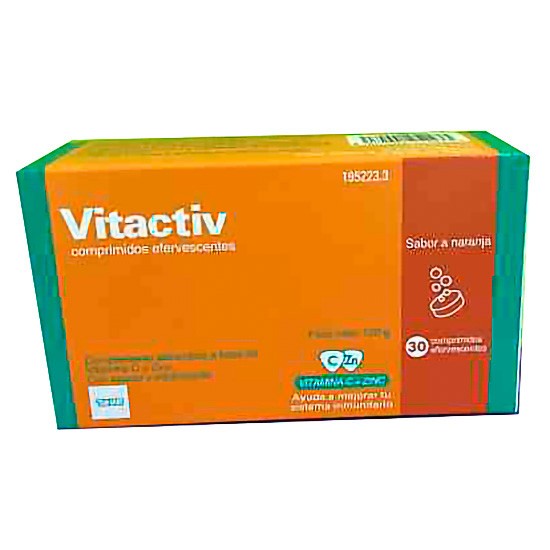 Vitactiv 30 comprimidos efervescentes Imagen de Vitactiv 30 comprimidos efervescentes