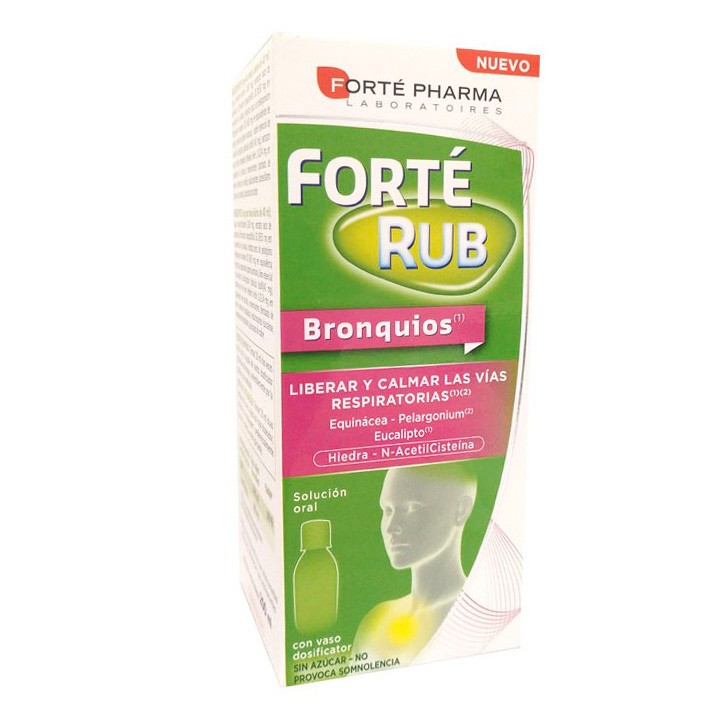 Imagen de Forte Pharma Rub bronquios jarabe 150 ml