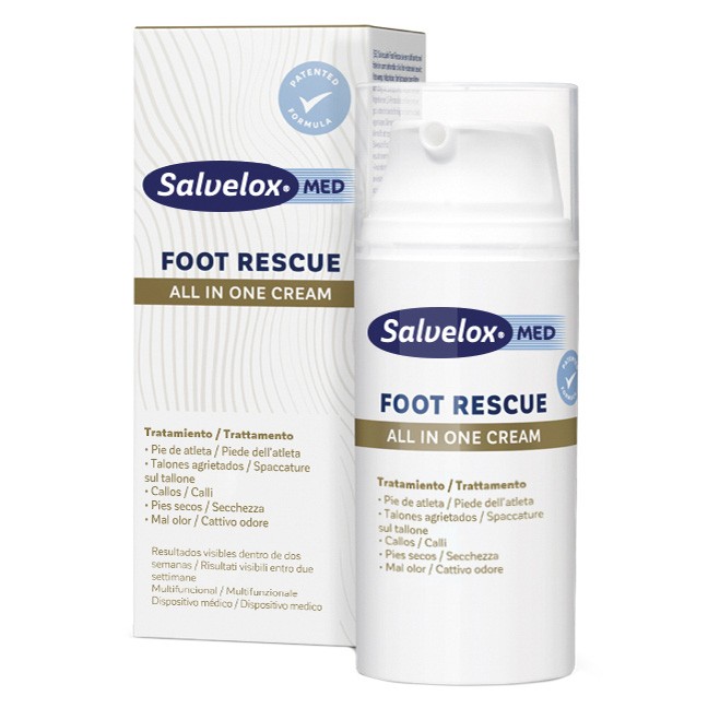 SALVELOX foots rescue crema 100ml Imagen de SALVELOX foots rescue crema 100ml